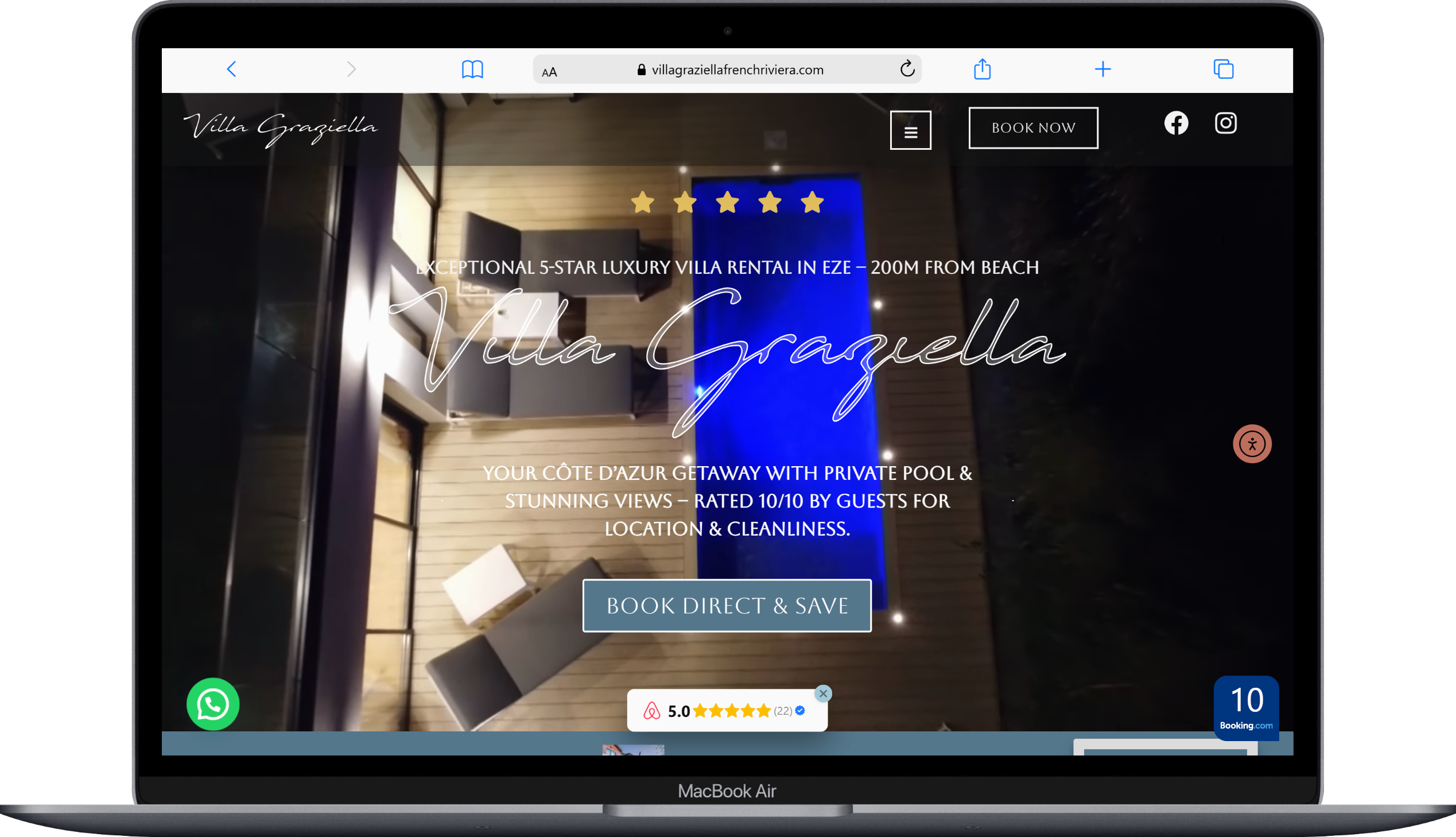 Macbook-Air-villagraziellafrenchriviera.com