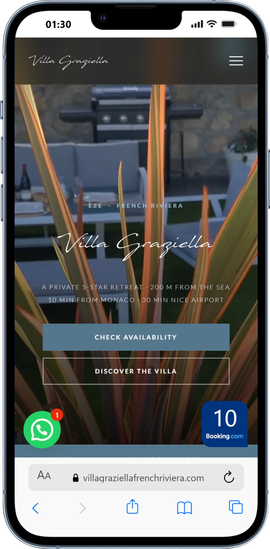 Villa Graziella mobile — redesigned by Lautryv